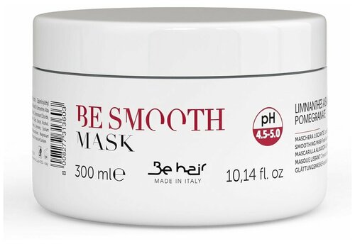 Маска BE HAIR Разглаживающая для непослушных волос, 300 мл