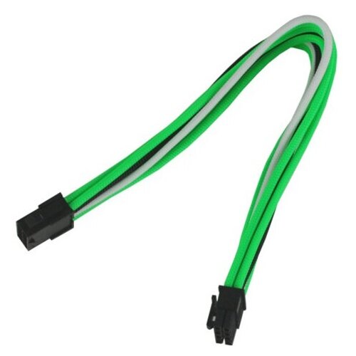 pci e 8 pin male to dual 8 pin 6 2 male pci express power adapter cable for evga modular power supply cable 60cm 20cm Аксессуар Удлинитель Nanoxia 8-pin PCI-E 30cm Black-Green-White NX8PE3EGWS