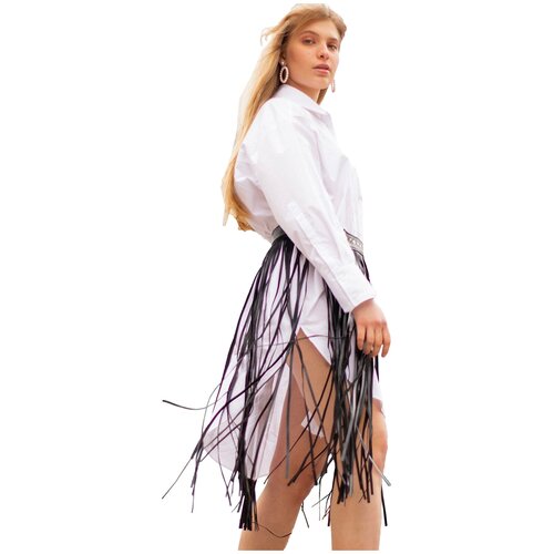 фото Пояс с бахромой / юбка баска / ремень женский / женский пояс баска / бахрама / женский аксессуар sellwildwoman