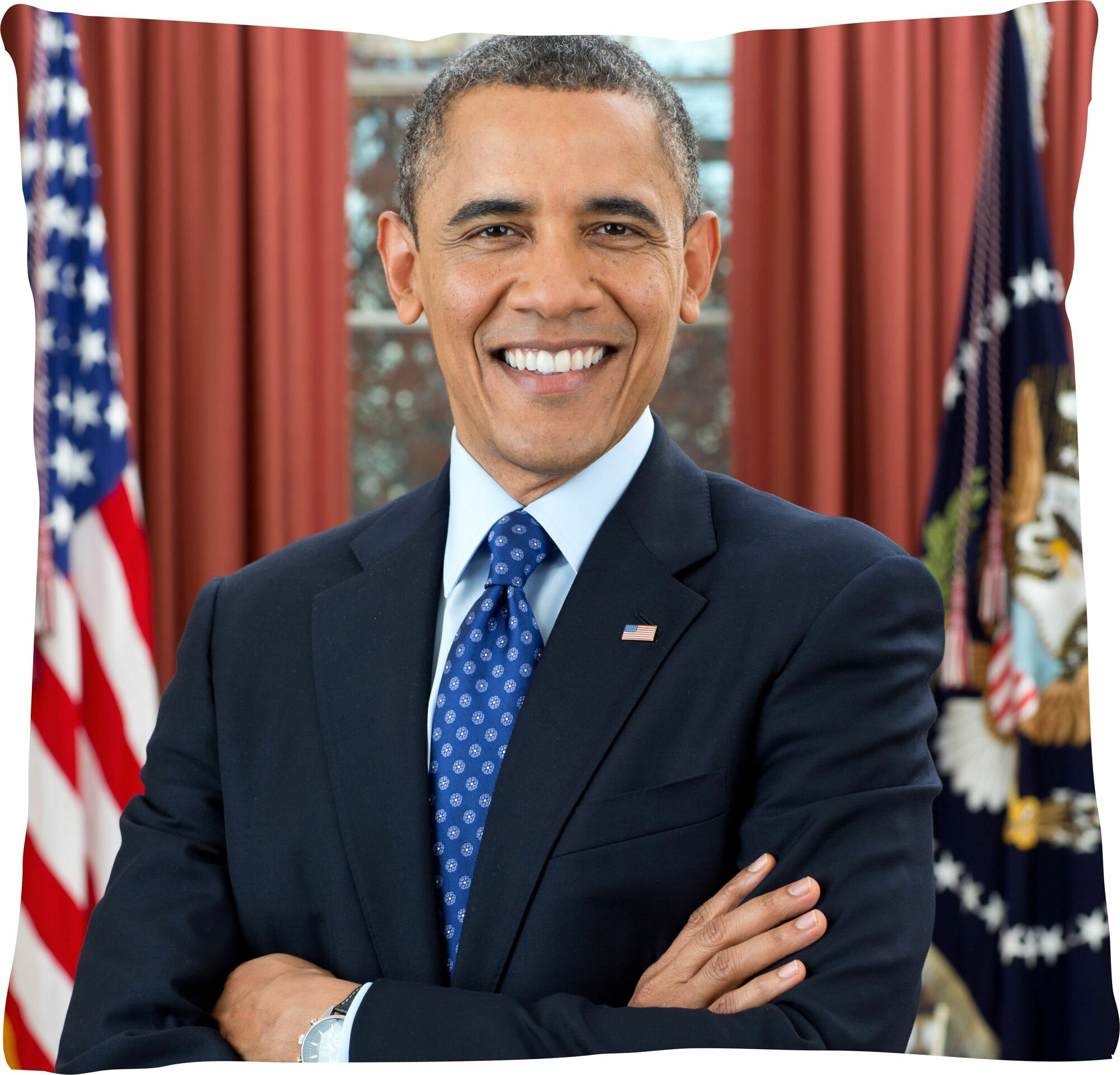 Подушка квадратная Барак Обама Barack Obama