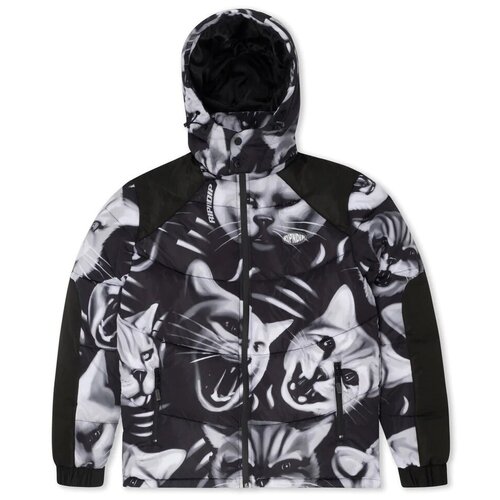 Куртка RIPNDIP, размер M, черный куртка ripndip neon cat puffer jacket black s