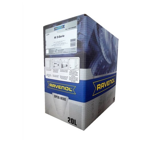 Трансмиссионное масло Ravenol ATF M 9-Serie, 20 л