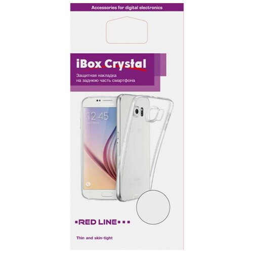 Чехол для смартфона Samsung Galaxy A02s Silicone iBox Crystal (прозрачный), Redline чехол для смартфона samsung galaxy a52 silicone ibox crystal прозрачный redline