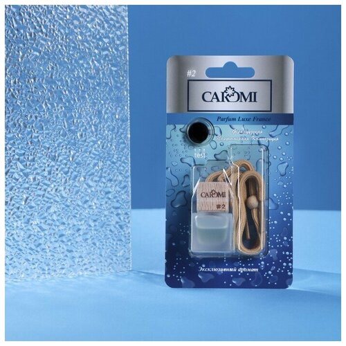 Ароматизатор автомобильный CAROMI #02 Bl-Aqva Original Эксклюзив, в бутылочке 6 мл