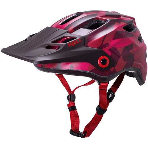 Шлем Maya 3.0 Camo-Matte Red Burgundy Enduro/MTB S/M 55-61 см Kali 02-20421246 шлем interceptor matte neon yellow black enduro mtb s m 55 61 см kali 02 21317136