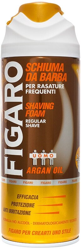 Пена для бритья Figaro Аргановое масло