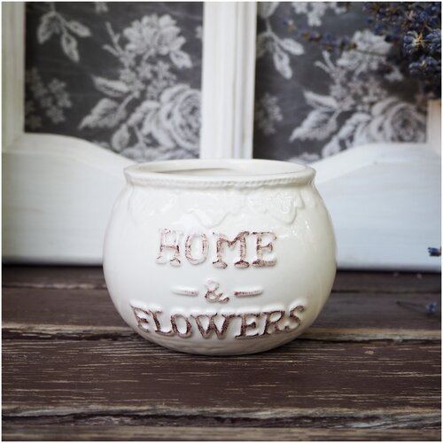 Ваза для букета Home & flowers 7x7 см