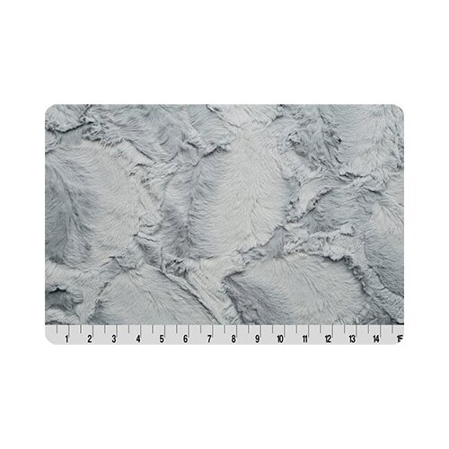 Плюш Peppy 48*48 см, 420 г/м2, 100% полиэстер, silver (HIDE CUDDLE)