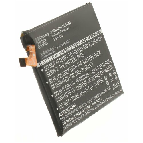 Аккумулятор iBatt iB-B1-M1373 3100mAh для ZTE Li3931T44P8h756346,