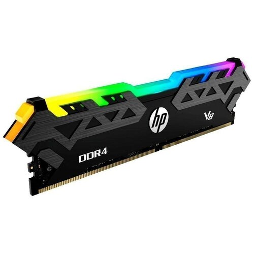 Модуль памяти DDR4 8Gb 3200MHz HP V8 RGB 16-20-20-38 с радиатором (7eh85aa) .