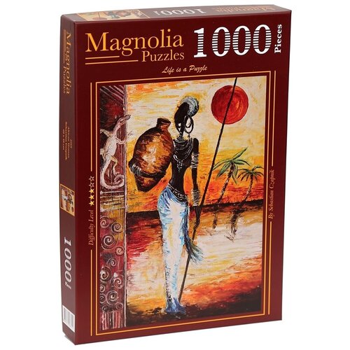 Пазл Magnolia 1000 деталей: Африканская женщина пазл enjoy 1000 деталей африканская красота