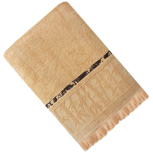 фото Tana home collection полотенце naturel цвет: горчичный (50x90 см) br42208