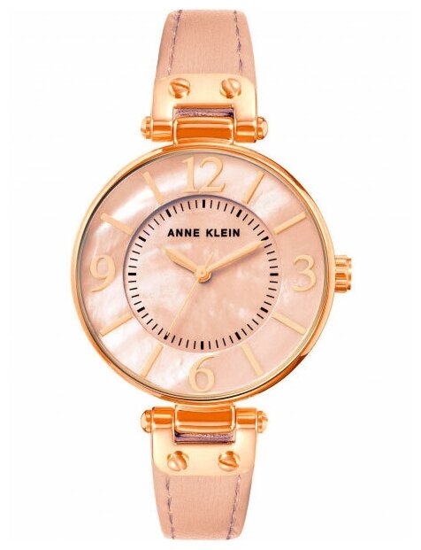 Наручные часы ANNE KLEIN Leather, розовый