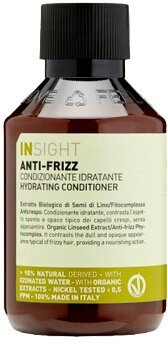 Кондиционер для дисциплины непослушных и вьющихся волос INSIGHT ANTI-FRIZZ Hydrating Conditioner, 100 мл