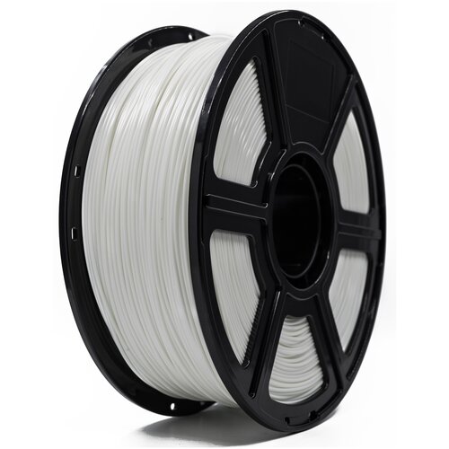 Tiger3D Катушка пластика Tiger 3D ABS 1.75 мм, 1 кг, белая (TGRABS175W1) tiger3d катушка пластика tiger 3d pla 1 75 мм 1 кг зеленая tgrpla 175g1