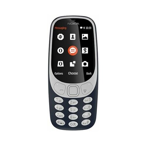 Мобильные телефоны Nokia 3310 Dual Sim 2017 синий 1140600₽