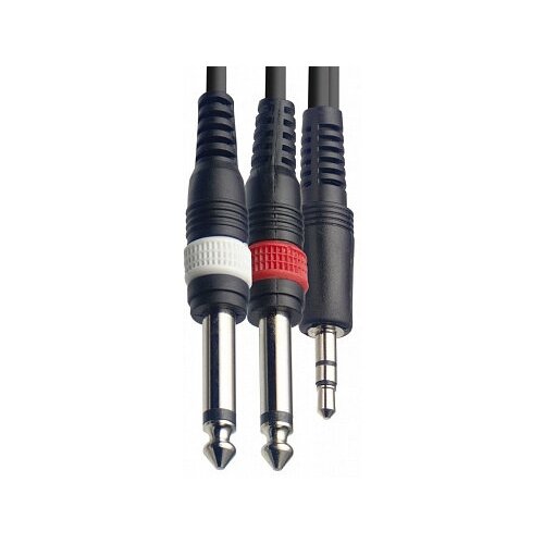 Кабель аудио 1xJack - 2xJack FORCE FLC-25/3 3.0m