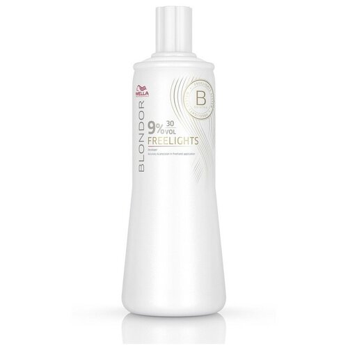 Wella Professionals Окислитель Blondor Freelights 12 %, 1000 мл, 1000 г wella professionals окислитель blondor freelights 12 % 1000 мл