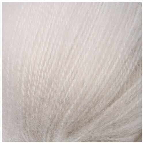 Пряжа Angora real 40 60% акрил, 40% шерсть 430м/100гр (55 белый) 3296146