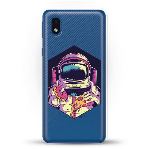 фото Силиконовый чехол еда астронавта на samsung galaxy a01 core andy & paul