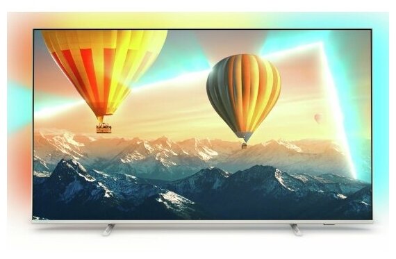 Телевизор PHILIPS 50PUS8057/60, 4K Ultra HD, Ambilight, серебристый
