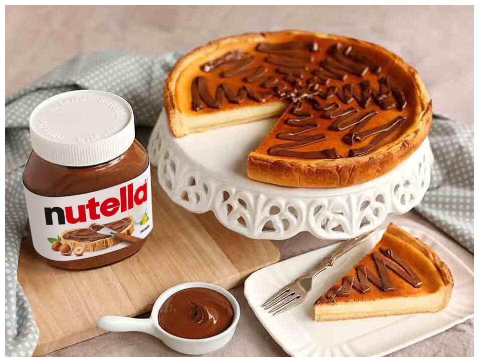 Нутелла шоколадная паста ореховая с добавлением какао Nutella, 350г по 15шт - фотография № 6