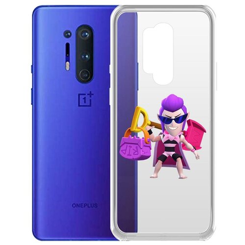 фото Чехол-накладка clear case brawl stars-пляжный мортис для oneplus 8 pro krutoff group