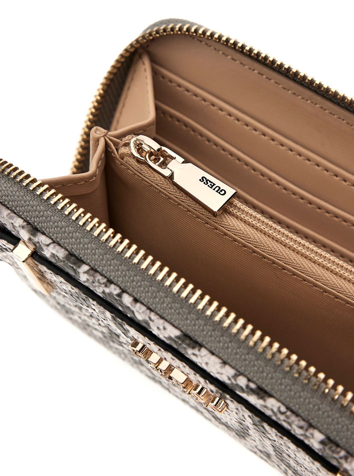 Кошелек GUESS, бежевый — фото 1