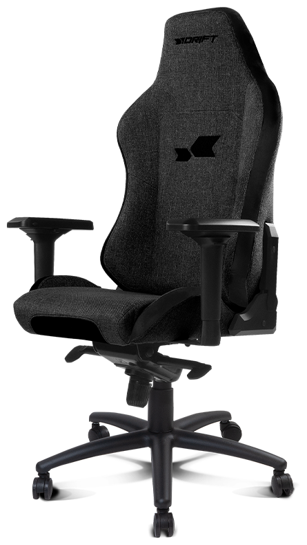 Компьютерное кресло DRIFT DR275 игровое, обивка: текстиль, цвет: черный