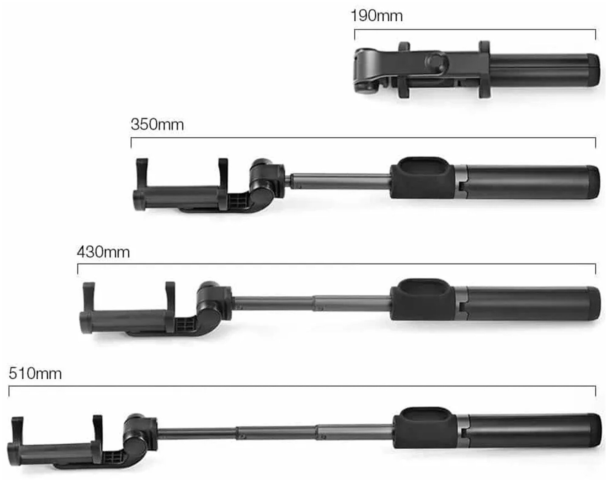 Трипод/монопод Xiaomi Mi Bluetooth Selfie Stick Tripod