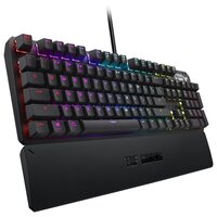 Клавиатура ASUS TUF Gaming TUF GAMING K3 (90MP01Q0-BKRA00) проводная RGB черная