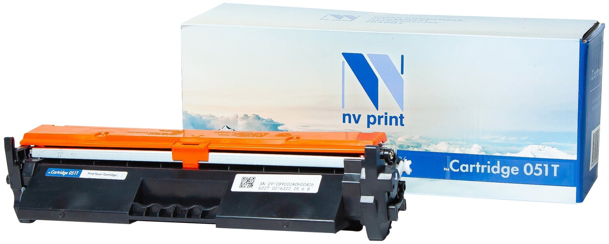 Лазерный картридж NV Print NV-051T для для Canon LBP-160 ser, 162, MF-260 ser, 264, 267, 269 (совместимый, чёрный, 1700 стр.)