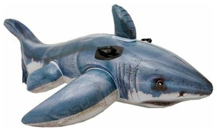 INTEX Игрушка для плавания «Акула», 173 х 107 см, от 3 лет, 57525NP INTEX