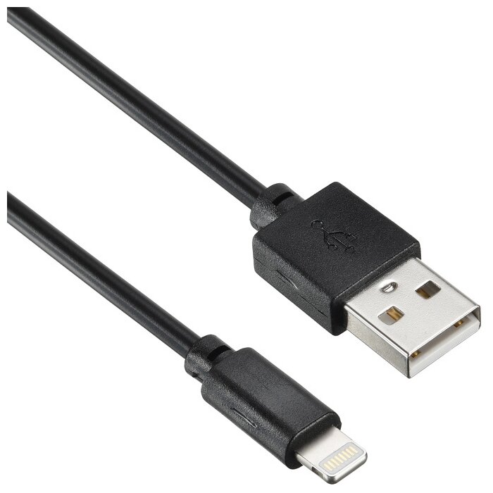 Кабель Digma USB A(m)-Lightning (m) 1.2м White - фото №1