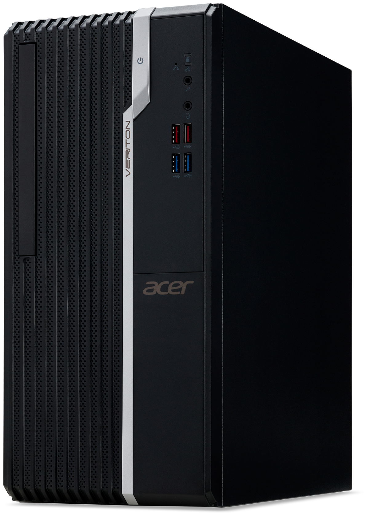 Компьютер ACER Veriton S2680G i3-10105/8GB DDR4 2666/256GB SSD M.2/Intel UHD 630/DVD-RW/USB KB &Mouse/NoO Black