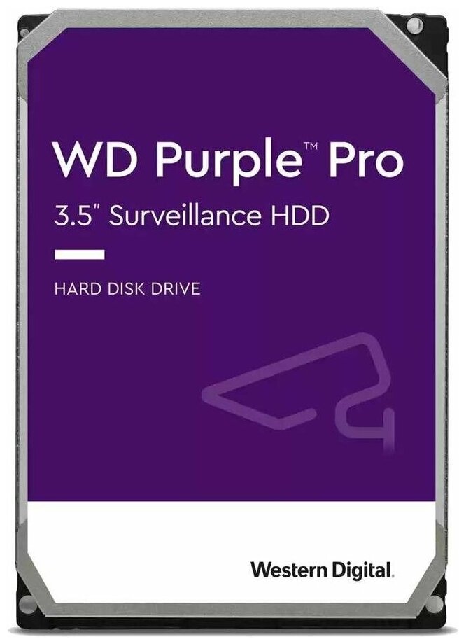 Western digital 8TB WD Purple PRO (WD8001PURP) {Serial ATA III, 7200- rpm, 256Mb, 3.5