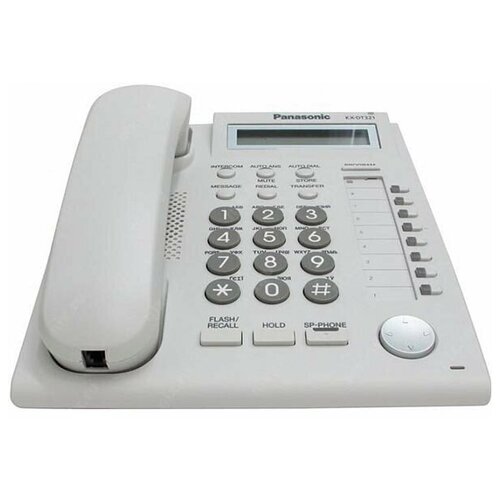VoIP-телефон Panasonic KX-DT321RU White