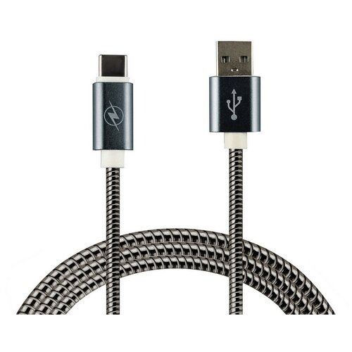 Кабель USB Type-C для зарядки телефона /Кабель USB - Type-C для передачи данных / Кабель с разъёмом Type-C черный