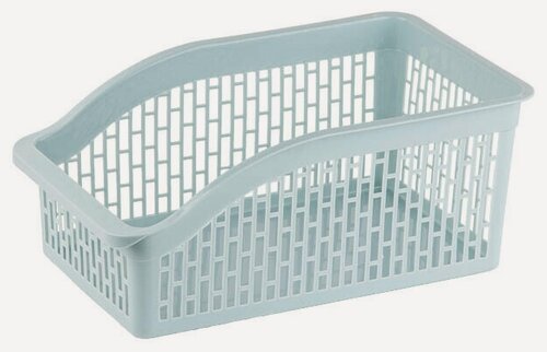 Изображение товара Корзина для хранения вещей PERFECTO LINEA Klinko голубая лагуна 26х15х12 см (43-216202)