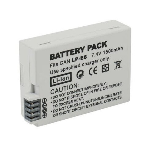 Аккумулятор JNT для Canon LP-E8 1200mAh, Li-ion