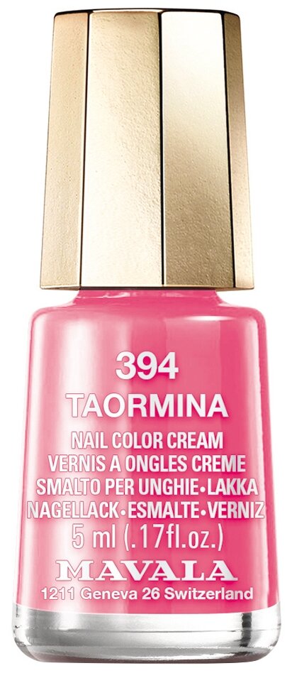 Mavala Лак для ногтей Nail Color Cream, 5 мл, 394 taormina