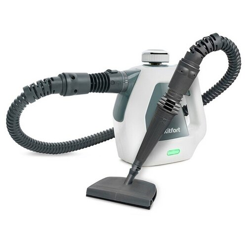 Kitfort Пароочиститель Kitfort КТ-918-2 1000 Вт 022 л 3 бара шланг 70 см шнур 5 м серый 969300₽