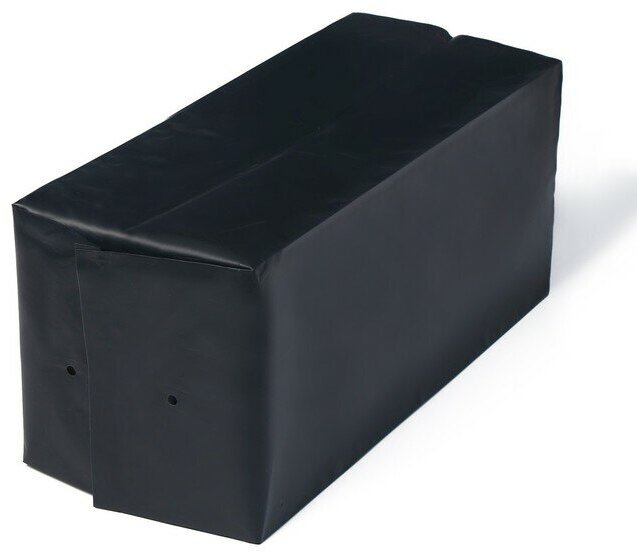 Пакет для рассады, 8 л, 15 × 34 см, полиэтилен толщиной 100 мкм, с перфорацией, чёрный, Greengo - фотография № 3