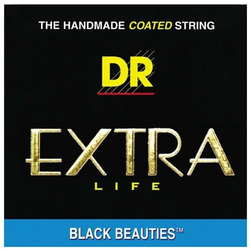 Струны для электрогитары DR String BKE-9 струны для электрогитары dr string bke 12 black beauties