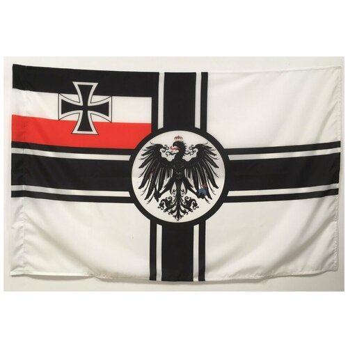 Флаг Императорских военно-морских сил Германской Империи 70х105 см флаг императорских военно морских сил германской империи 70х105 см