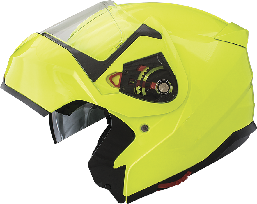 Шлем SHIRO SH501 Freedom Yellow Fluor S