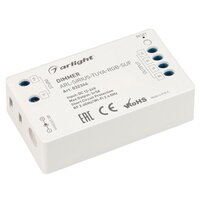 Диммер ARL-SIRIUS-TUYA-RGB-SUF (12-24V, 3x5A, 2.4G) (Arlight, IP20 Пластик, 3 года)