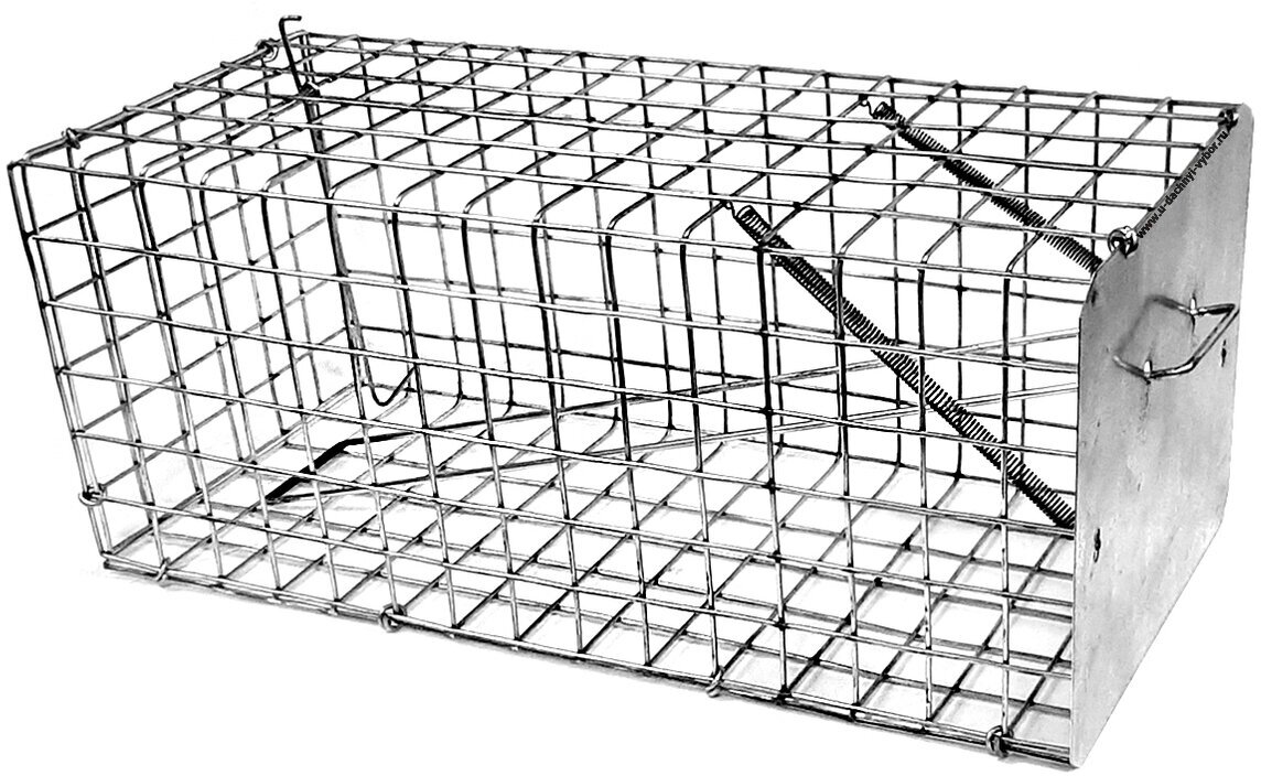 Крысоловка живоловка клетка ловушка большая для грызунов и крыс №1 (37 см) - фотография № 1