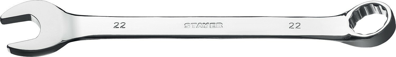 STAYER HERCULES, 22 мм, комбинированный гаечный ключ, Professional (27081-22)