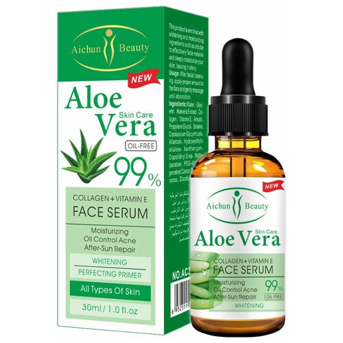 Сыворотка для лица с Алое Aichun Beauty, 30мл